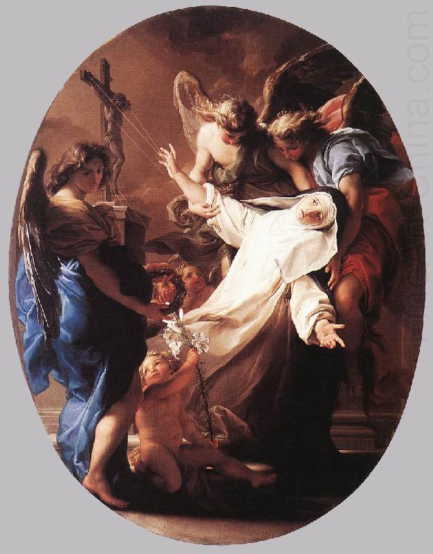 BATONI, Pompeo The Ecstasy of St Catherine of Siena china oil painting image